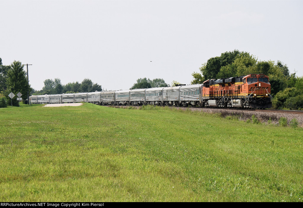 BNSF 4276 7078 OCS to Chicago